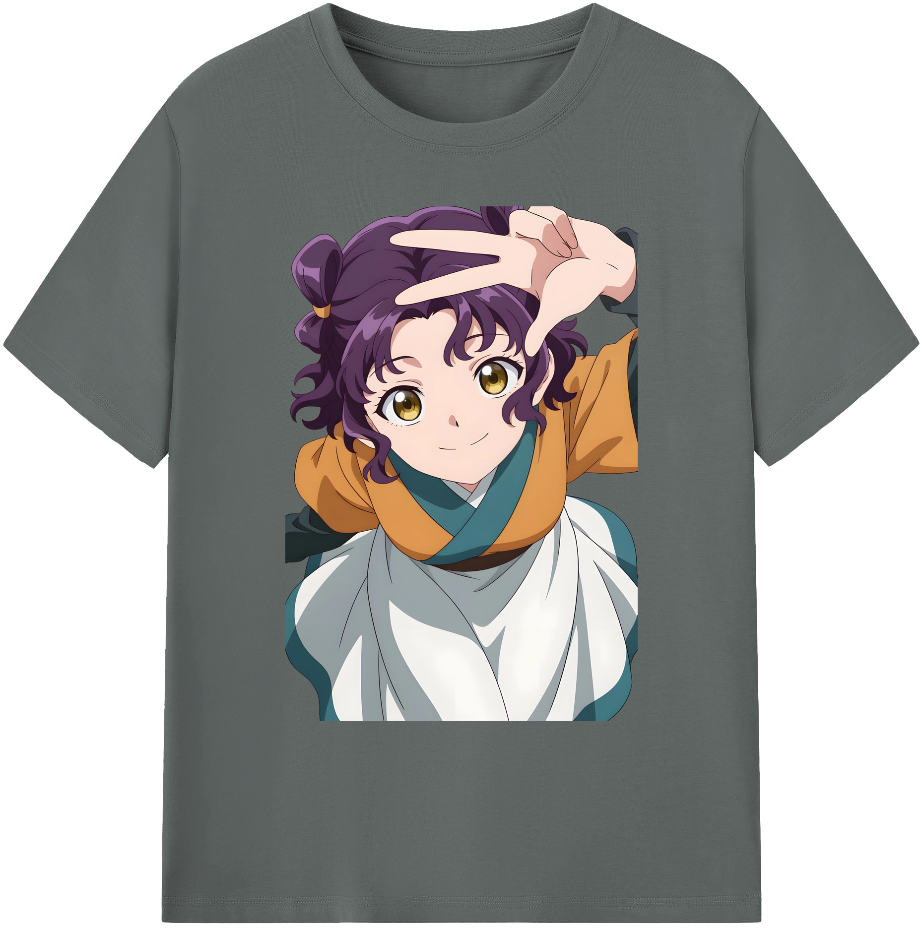（画像用） 薬屋のひとりごと The Apothecary Diaries 綿100％ メンズ半袖Tシャツ｜肌触りやわらか＆通気性